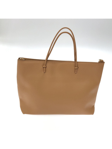 FURLA　ESSENTIAL M TOTE ハンドバッグ　ブラウン