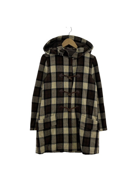 A.P.C. チェックダッフル  36