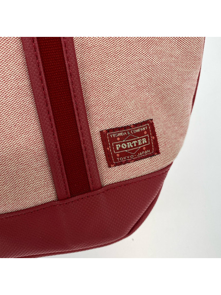 PORTER ハンドバッグ ミニトートバッグ 赤