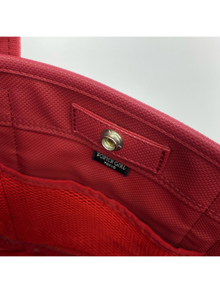PORTER ハンドバッグ ミニトートバッグ 赤