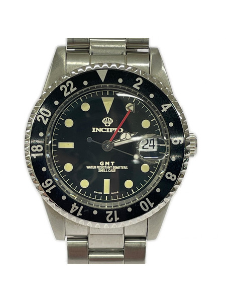 メンズ時計 INCIPIO GMT 自動巻キ