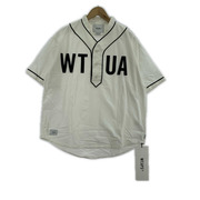 WTAPS 半袖シャツ 19SS/リーグシャツ/白/01