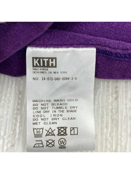 KITH VINTAGE LAKERS 2025 プリントTee XL 紫