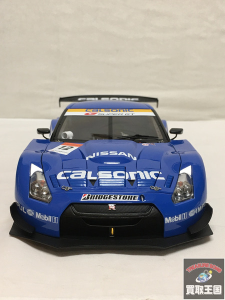 AUTOart 1/18 日産 GT-R (R35) 08 SUPER GT #12 (カルソニック)