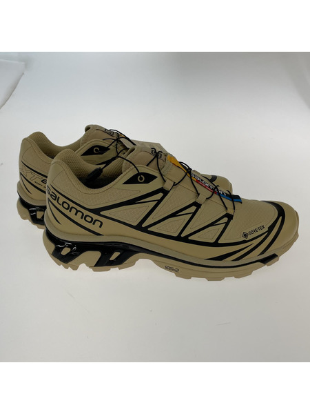 SALOMON スニーカー SALOMON XT-6 GTX Safari 28.0 ブラウン