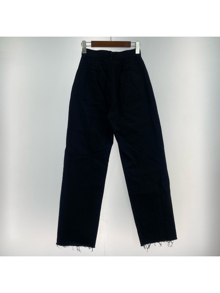 パンツ MECRE カットオフパッチストレートパンツ