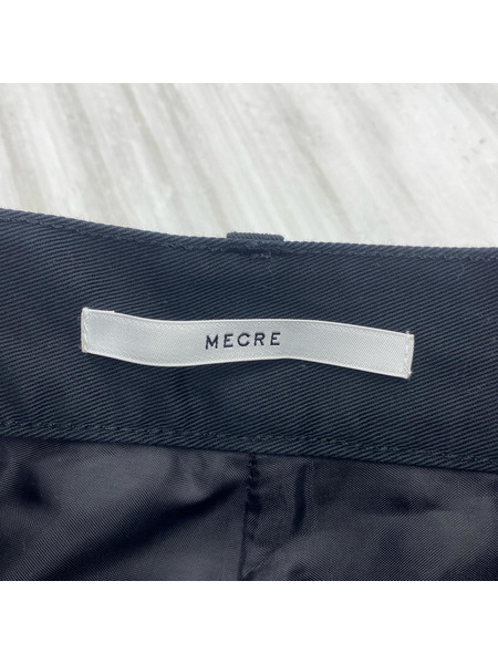 パンツ MECRE カットオフパッチストレートパンツ
