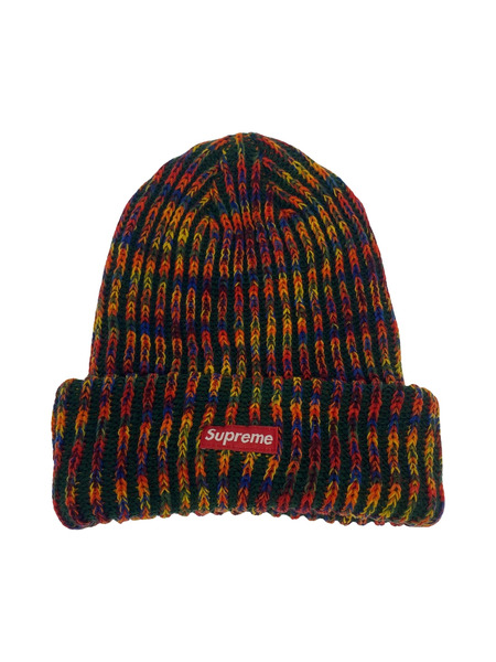 Supreme Rainbow Beanie Olive