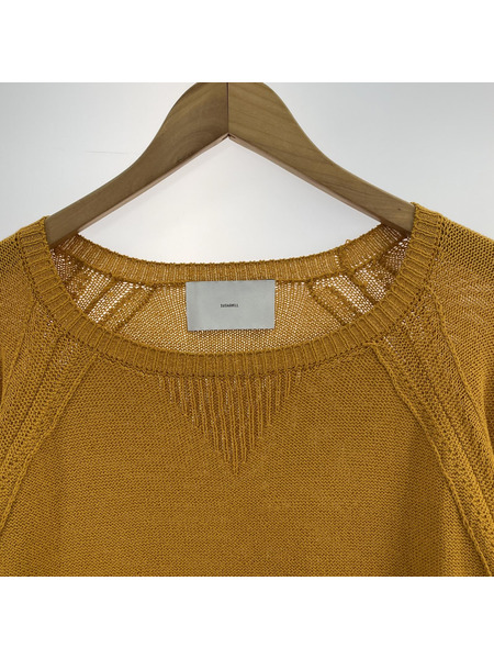 SUGARHILL ニット・セーター Cotton Long Sleeve Knit マスタード サイズ 3