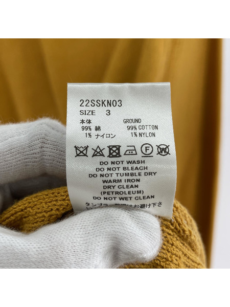 SUGARHILL ニット・セーター Cotton Long Sleeve Knit マスタード サイズ 3