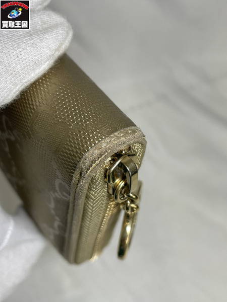 長財布 GUCCI GGインプリメラウンドファスナー 212110・2778