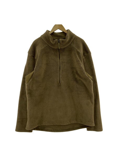 米軍 PCU Level3 プルオーバーフリースジャケット (L) ブラウン[値下]