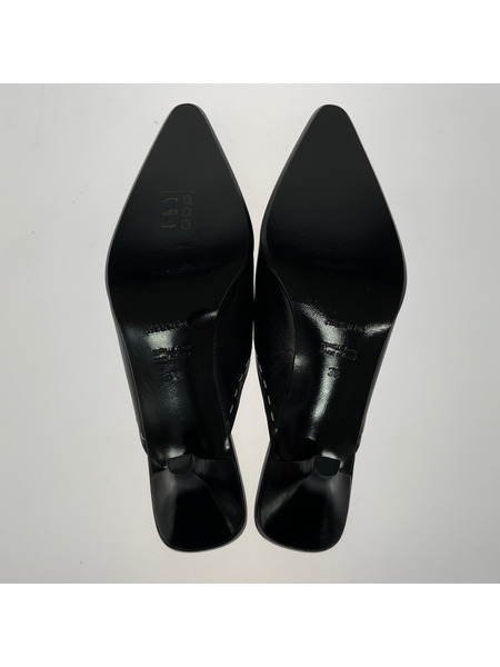 HERMES  ENVOL 45 パンプス ブラック 38