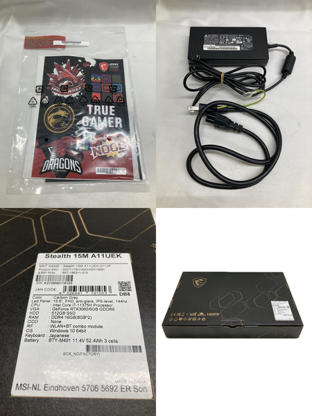 ノートPC MSI Stealth 15M A11UEK-211JP