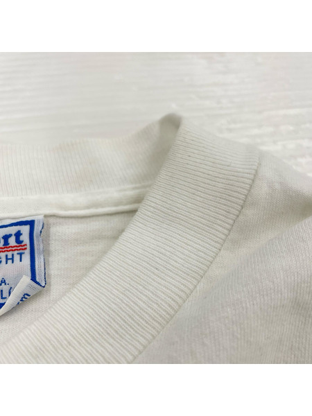 OLD・VINTAGE All Sportタグ BIG BOY 企業プリントS/Sカットソー 白 L