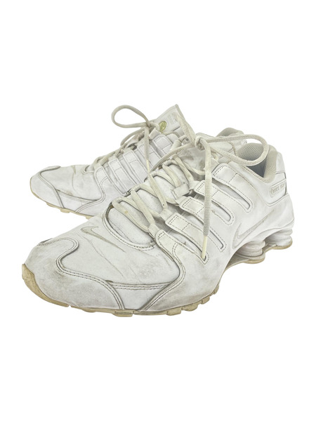 NIKE 378341?128 Shox NZ White (28.5)