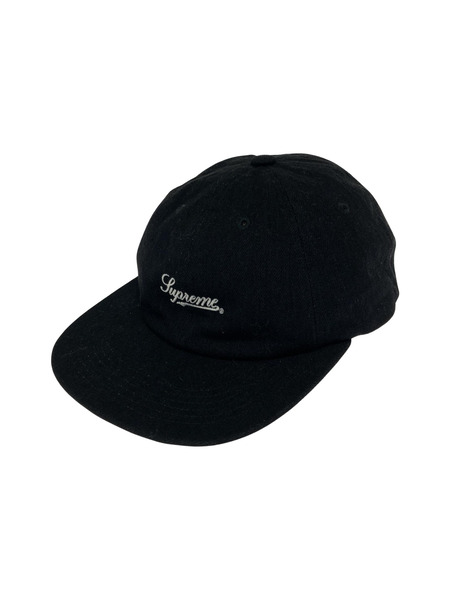 24SS Supreme Side Pocket Script Logo 6 Panel