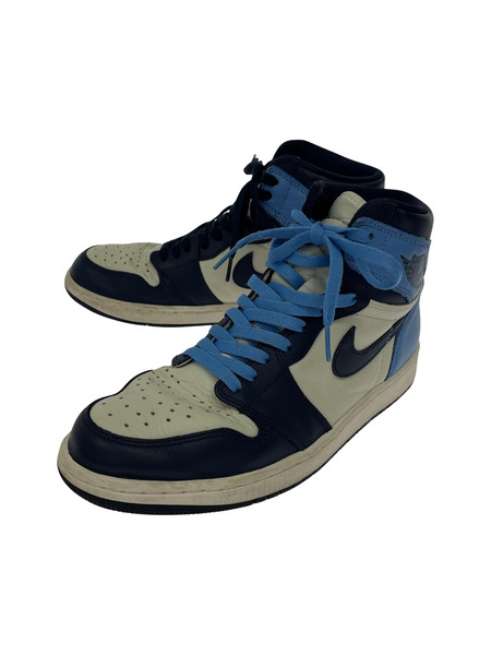 NIKE Air Jordan 1 Retro High OG Obsidian/University Blue