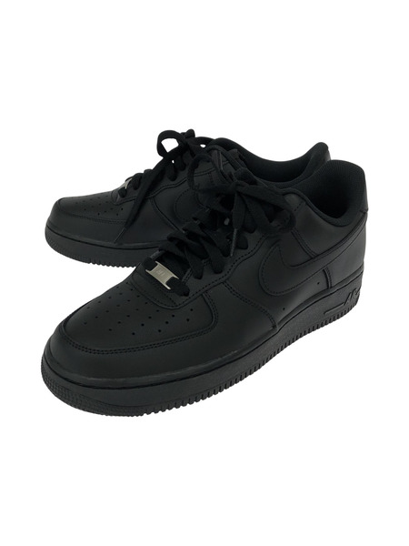 NIKE AIR FORCE 1 '07 BLK (28.0)