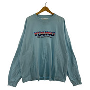 DAIRIKU 21AW 刺繍T YOUNG EmbroideryTee ブルー