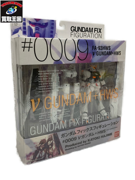 GUNDAM FIX FIGURATION ＃0009 νガンダム＋HWS （ニューガンダム＋ヘビーウェポンシステム）