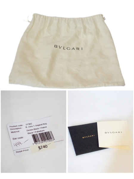 ハンドバッグBVLGARI /B-ZER1バッグ/ロゴマニア[値下]