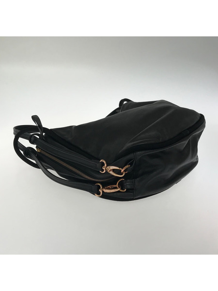 repetto ショルダーバッグ 黒