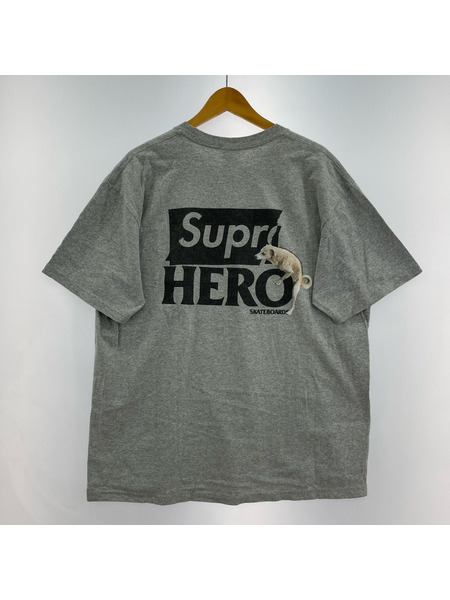 Supreme 半袖Tシャツ・カットソー ANTIHERO グレー