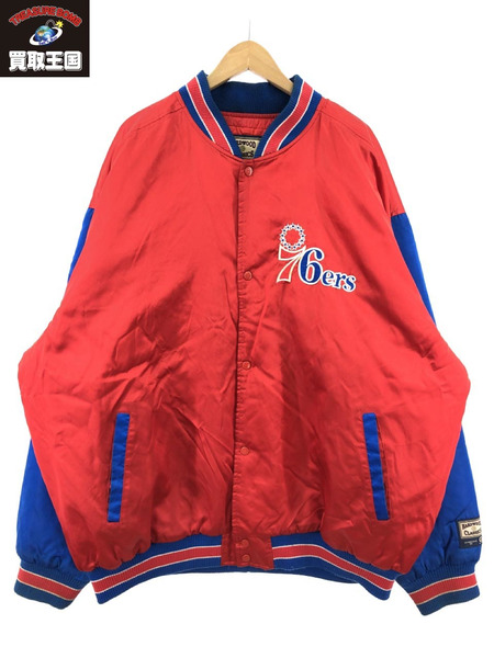  HARDWOOD CLASSICS 76ers ナイロン スタジャン