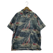 POLO RALPH LAUREN VINTAGE CAMP S/Sシャツ(L)