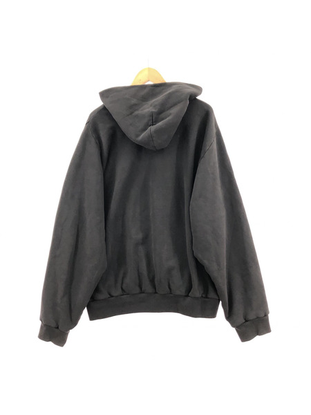 YEEZY　GAP ジップアップ POパーカー BLK (XL)