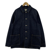 text Farmer Jacket long インディゴ (3)