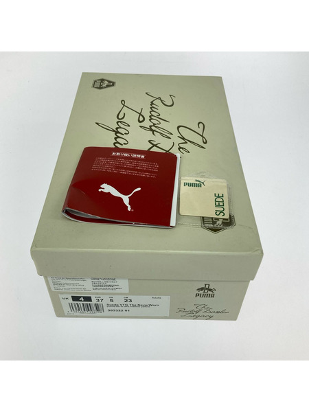 PUMA スニーカー SUEDE VTG THE NEVERWORN/NVY/23cm