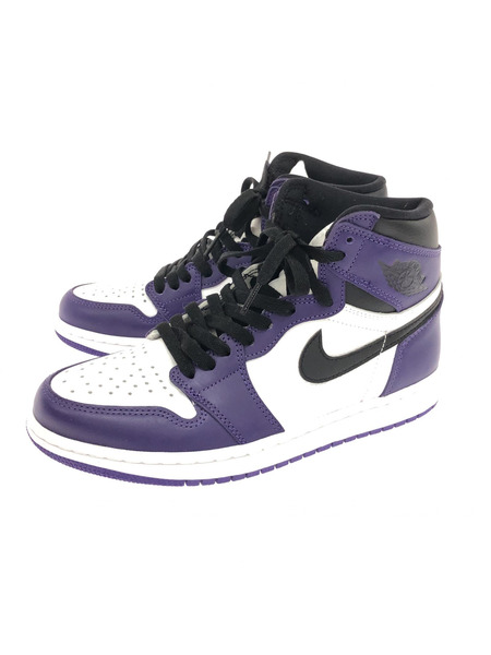 NIKE/AIR JORDAN1/RETRO/OG/PURPLE/25.5cm/555088-500