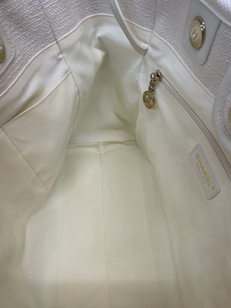 CHANEL 25C ドーヴィルGM キャンバストートバッグ