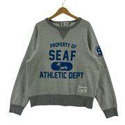 スウェット・トレーナー 世田谷ベース 両V RUSSELL ATHLETIC スウェット グレー L