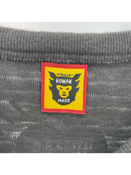 HUMAN MADE 半袖Tシャツ・カットソー ダックグラフィック 黒 (XL)