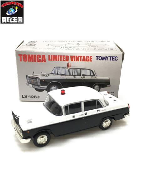 TOMICA LIMITED VINTAGE LV-128a ニッサン セドリック パトロールカー 64年式