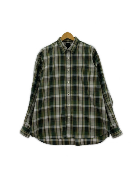 DAIWA PIER39 長袖シャツ TECH REGULAR COLLAR SHIRTS 緑 (S)