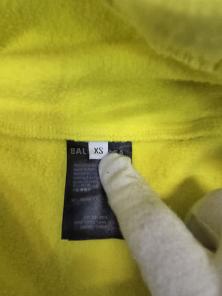 BALENCIAGA 21AW Large Fit Sweatpants スウェットパンツ XS イエロー