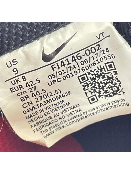 NIKE スニーカー FJ4146-002 Air Force 1 Low Bred  27cm