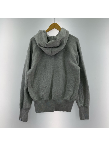 LOOPWHEELER パーカー BEAMS プルオーバーパーカー グレー(S)[値下]