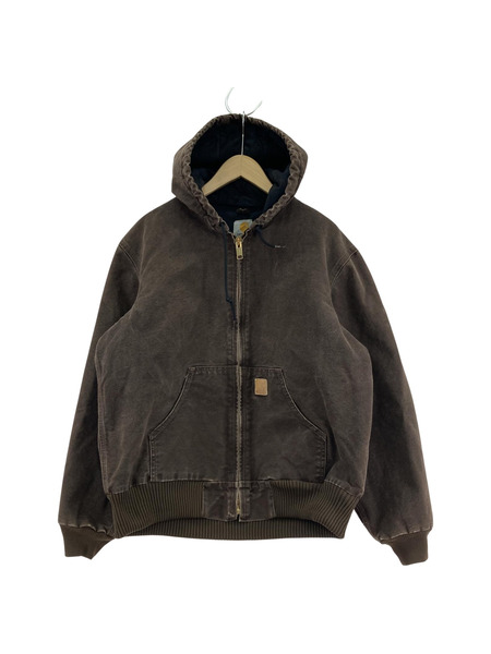 old carhartt duck active parka 茶 M