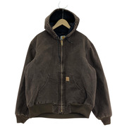 old carhartt duck active parka 茶 M