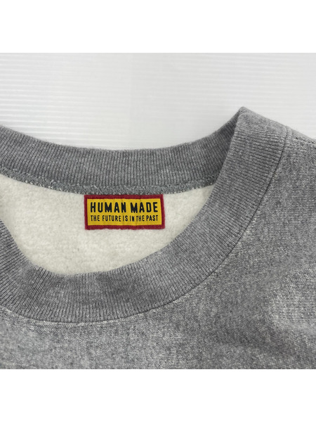HUMAN WOMAN スウェット・トレーナー HEAVYWEIGHT SWEATSHIRT