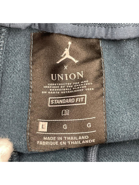 NIKE パンツ ×UNION JORDAN LEISURE PANTS IRON STONE