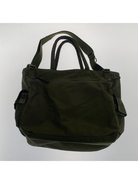 PORTER UNIT 2WAY TOTE BAG カーキ CORDURA