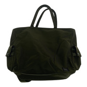 PORTER UNIT 2WAY TOTE BAG カーキ CORDURA