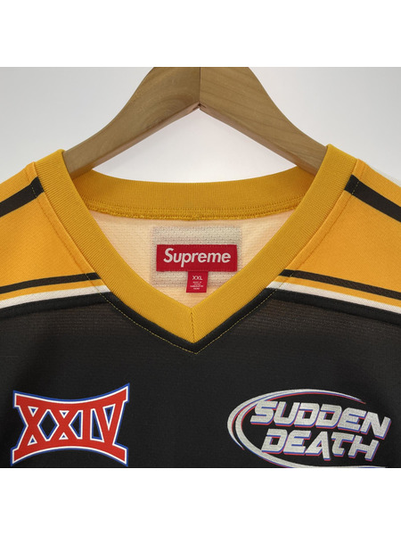 Supreme 24SS Sudden Death Football Jersey (XXL)