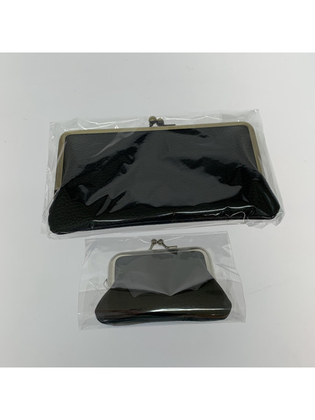 ショルダーバッグ ココメシオ 財布セット ブラック